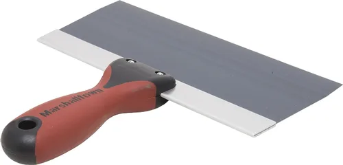 Vista 2 de MARSHALLTOWN DuraSoft II 4508D - Cuchillo de cinta de acero azul de 8 pulgadas, para acabado de paneles de yeso