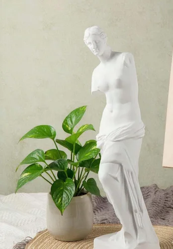 Vista 2 de Venus De Milo, 11 pulgadas de altura, figura de resina de plástico duro