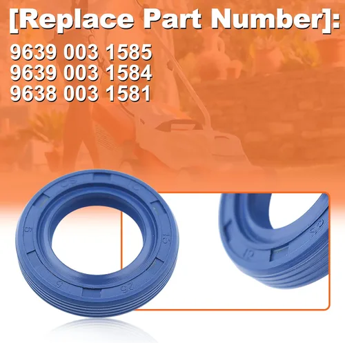 Vista 2 de Sello de aceite para Stihl MS170 MS180 MS170C MS180C MS171 MS181 MS211 MS190 MS190T MS191T MS311 MS391 017 018 BR500 BR550 BR600 BR700 BR700 BR800