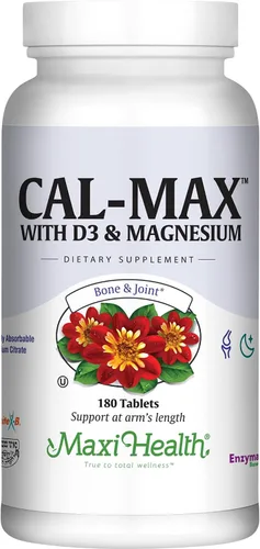 Vista 10 de Calcio 1000 mg con vitamina D3 (400 UI) y magnesio (750 mg) - Suplemento dietético para huesos, dientes, apoyo articular - para hombres y mujeres