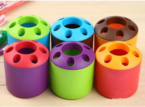Vista 9 de DOITOOL Soportes para cepillos Soporte circular para cepillos de dientes, soporte para pasta de dientes, soporte para pasta de dientes, soporte