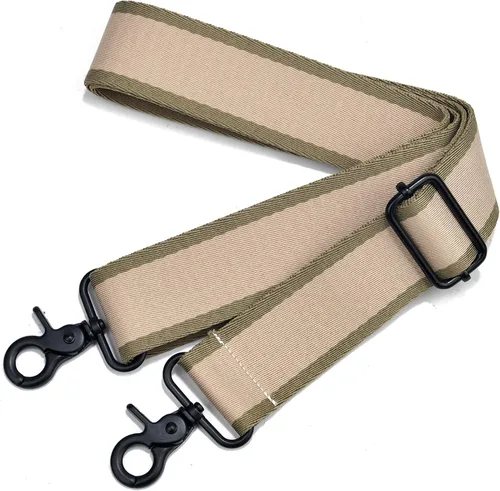 Vista 10 de Correa de Bolso Ancha Correa de Hombro Ajustable Correa de Repuesto Cruzada Correa de Bolso de Hardware Plateado