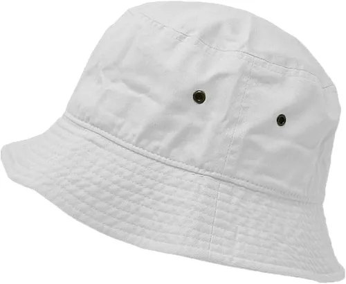 Vista 17 de Glory Max Sombrero de cubo unisex de color sólido 100% algodón, sombrero de ala pequeña, plegable, para viajes, verano, playa