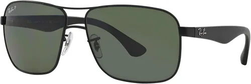 Vista 2 de Ray-Ban Gafas de sol cuadradas de metal Rb3516 para hombre