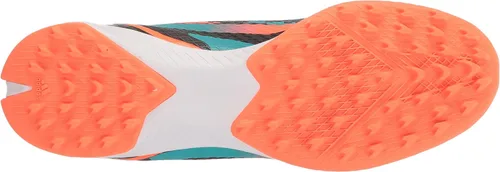 Vista 4 de adidas Tenis de fútbol unisex X Speedportal Messi.3 Turf para adultos, Team Solar OrangeMint RushBlack, 10.5 Women9.5 Men
