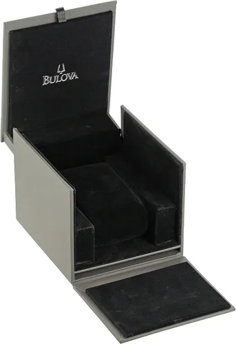 Vista 3 de Bulova 98L136 - Reloj de pulsera con esfera negra para mujer