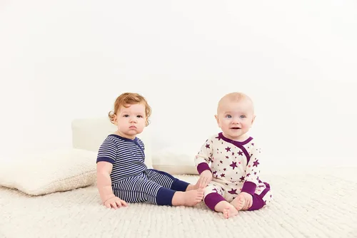 Vista 5 de Paquete de 2 mamelucos unisex para bebés
