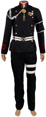 Vista 2 de Mtxc - Disfraz de serafín del fin para hombre, uniforme militar