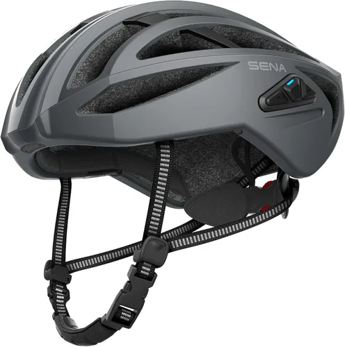 Vista 12 de Casco de Ciclismo en Carretera Sena R2 / R2 EVO / (Alexa Incorporada) solo R2X, Comunicaciones Inteligentes Bluetooth y de Intercomunicador de Malla