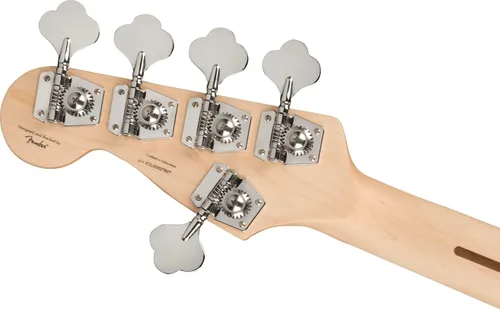 Vista 6 de Squier Affinity Series Jazz Bass de 5 cuerdas, 3 colores Sunburst, diapasón de laurel