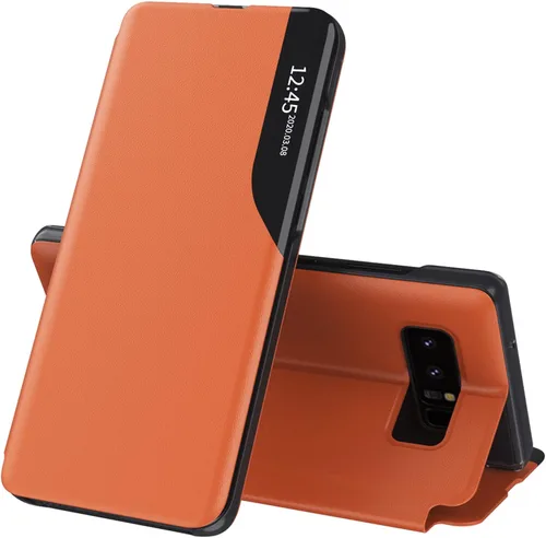 Vista 15 de Funda para Samsung Galaxy Note 8, Galaxy Note 8 Funda de piel transparente con función atril magnética Flip Phone Case Mujeres Hombres Funda