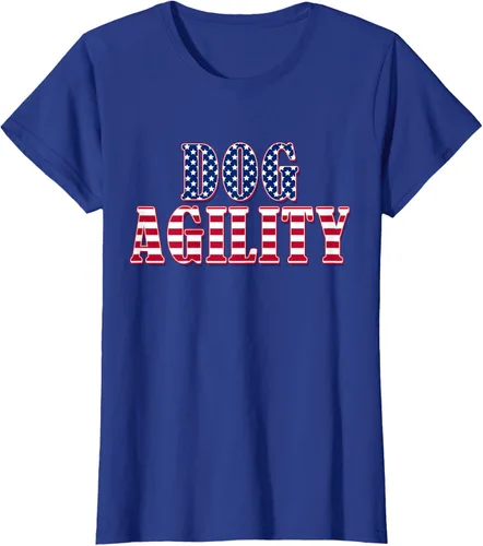Vista 35 de Dog Agility American Flag - Camiseta de agilidad para perros, Negro
