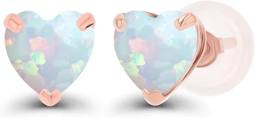 Vista 26 de Aretes de plata de ley 925 maciza chapados en oro de 0.197 in con piedra natal genuina para mujer, aretes de tuerca con piedras preciosas Amatista
