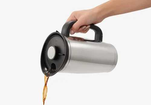 Vista 12 de Zojirushi SK-XAE10XA Fresh Brew - Prensa francesa de acero inoxidable con aislamiento al vacío