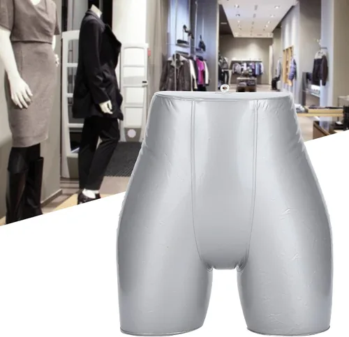 Vista 9 de GLOGLOW Cadera de maniquí inflable, modelo simulado femenino de exhibición inferior del cuerpo para fotografía de ropa y escaparate al por menor