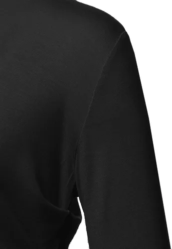 Vista 4 de SSOULM Cárdigan Bolero de manga 34 para mujer, con frente abierto, talla grande