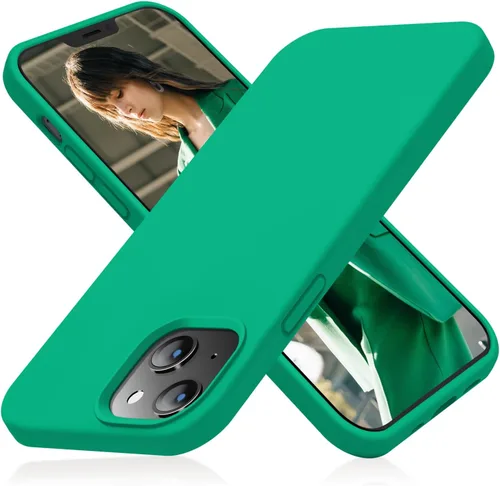 Vista 40 de JELE Funda a prueba de golpes diseñada para iPhone 11, funda de teléfono de silicona líquida con [forro de microfibra suave antiarañazos]