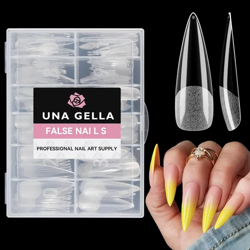 Vista 13 de UNA GELLA No necesita lámpara de pegamento sólido para uñas a presión: uñas acrílicas súper fuertes semi pegamento de uñas gel de curado rápido 0.3