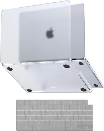 Vista 17 de Soonjet Funda para MacBook Pro de 14 pulgadas M5 M4 M3 M2 M1 Pro/Max 2026 Espacio Negro Claro