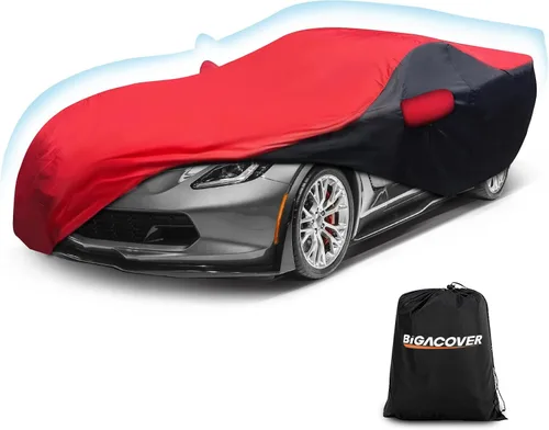 Vista 13 de Fundas impermeables para automóvil Corvette C1 C2 1953-1967, fundas resistentes para automóviles al aire libre, cubierta completa, protección contra