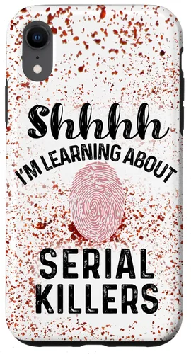 Vista 25 de True Crime Podcast Serial Killer Documentary Murder Podcast Case for iPhone 17
