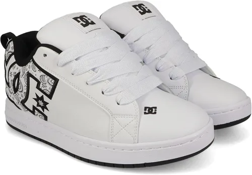 Vista 6 de DC Shoes Court Graffik - Tenis de skate para hombre Negro