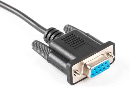 Vista 2 de Cable serie RS232 con cable cruzado hembra USB 2.0 a DB9 de 5.9 pies - TV con control de PC, pin de módem nulo