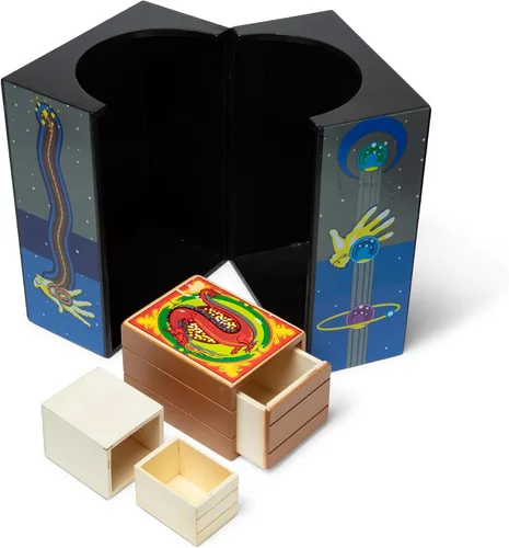 Vista 4 de Juego de magia de madera maciza con 10 trucos clásicos Melissa & Doug Deluxe