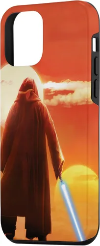 Vista 2 de Funda para iPhone 12 mini Star Wars Obi-Wan Kenobi Sable de luz Twin Suns
