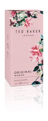 Vista 3 de Ted Baker Woman Pink EDT, fragancia femenina verde floral, notas de apertura, durazno fresco, bergamont y mandarina con almizcle cálido, vainilla