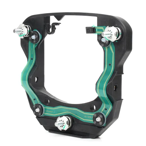 Vista 2 de Interruptor de bocina de auto de repuesto para Jeep Compass 2007-2012 para Patriot / 2009-2011 para Dodge Journey Caliber (repuesto 5189428AC)
