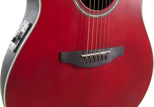 Vista 6 de Applause Traditional AB24-2S, guitarra eléctrica Cutaway de profundidad media