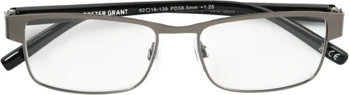 Vista 6 de Foster Grant Gafas de lectura Leo Square para hombre