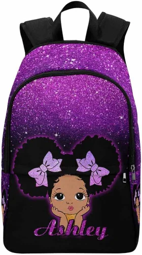Vista 171 de Texto personalizado Elefante desgaste gafas mochila mochila mochila casual Daypack bolsa para mamá niñas, color86-4, Mochilas Daypack