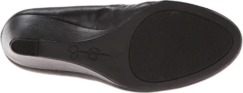 Vista 7 de Jessica Simpson Sampson zapato con taco de cuña para mujer