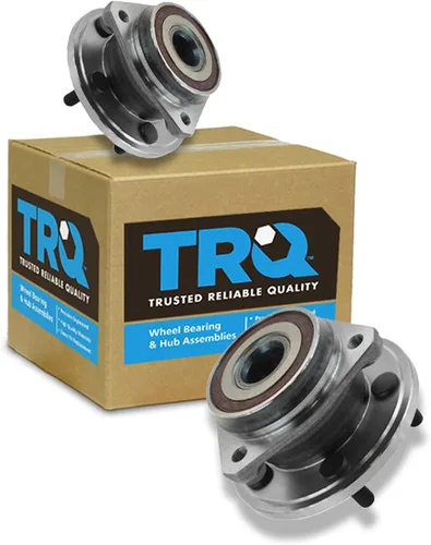 Vista 140 de Conjunto de rodamiento de rueda delantera de 2 piezas y buje TRQ Compatible con Pontiac Solstice 2006-2009 Saturn Sky 2007-2010