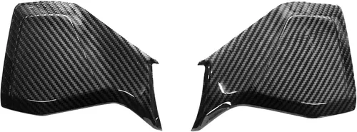 Vista 2 de MOS - Fundas laterales de fibra de carbono para depósito de combustible, compatibles con Yamaha MT-09 2014-2020