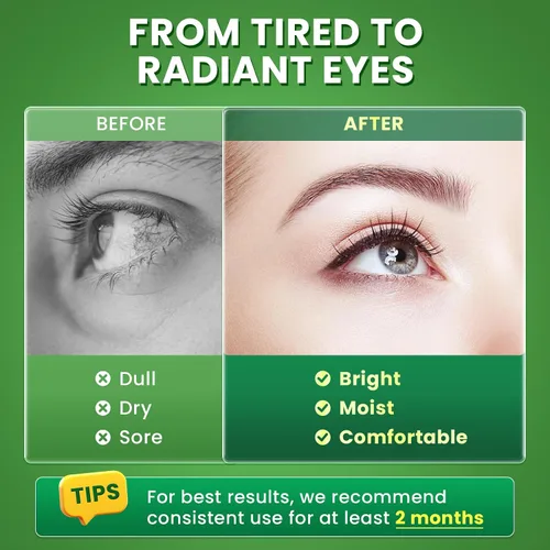 Vista 5 de Suplementos de luteína y zeaxantina, vitaminas avanzadas AREDS 2 para los ojos, con arándano, ginkgo biloba, astaxantina, hialuronato de sodio