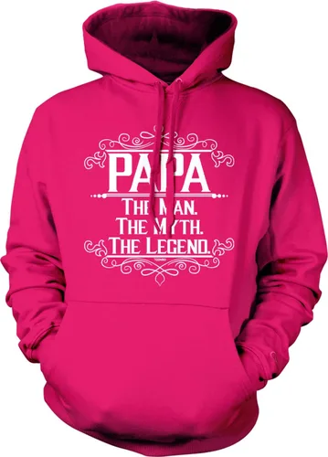 Vista 10 de Papa The Man, The Myth, The Legend - Sudadera unisex con capucha