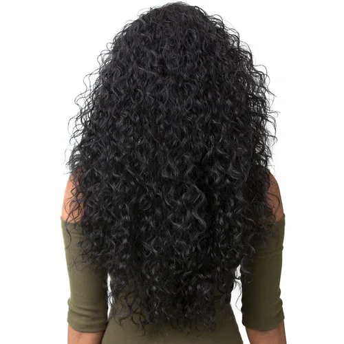 Vista 5 de Sensationnel Instant Boutique Bundles - Peluca sintética de aspecto natural con volumen profundo (1 JETBLACK)