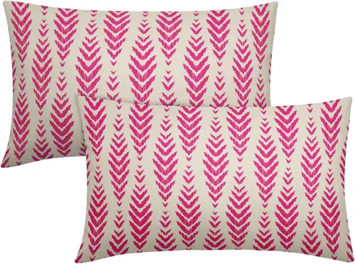 Vista 15 de Sweetshow - Juego de 2 fundas de almohada boho de 16x16 pulgadas, fundas de almohada étnicas bohemias negras con estampado geométrico de espiga