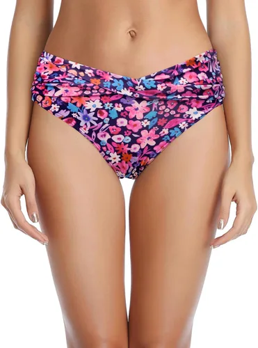 Vista 6 de Parte inferior de bikini para mujer, cobertura completa, parte inferior de Negro