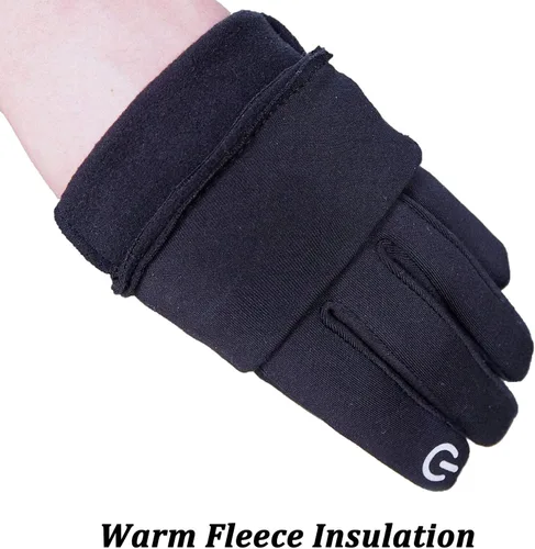 Vista 3 de SKYDEER Winter Gloves with Soft Deerskin Suede Leather & Thermal Polar Fleece & Warm 3M Thinsulate Insulation (SD8661T)