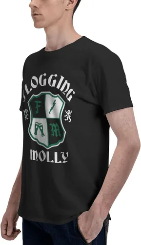 Vista 5 de Camiseta de manga corta con cuello redondo de algodón para hombre, estampado en 3D, camisetas gráficas ajustadas