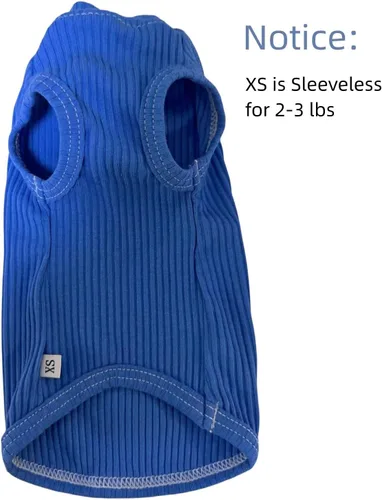 Vista 2 de Beep Blue Sphynx Cat Shirt Ropa Cuello Alto Algodón Gato Chaleco Suéter Sin mangas, material suave, suéter para las cuatro estaciones, mezcla