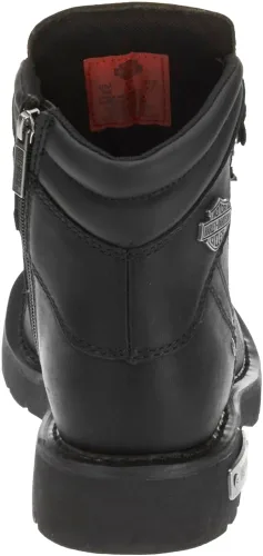 Vista 3 de Harley-Davidson Botas casuales de cuero electrónico para hombre, color negro, 7
