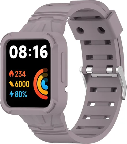 Vista 10 de Senter Correa de repuesto de goma para reloj Redmi 2 lite/MI Watch Lite 2/MI Watch Lite/Redmi 2/Redmi Smart Watch, funda protectora resistente