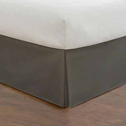 Vista 10 de Rodapié de popelina a medida para cama de Fresh Ideas, 14 pulgadas Azul marino