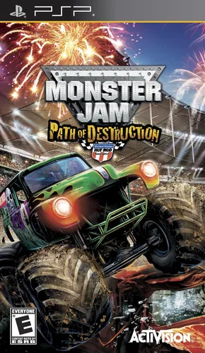 Vista 6 de Monster Jam: Path of Destruction with Custom Wheel - PlayStation