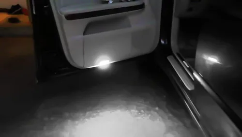 Vista 9 de x xotic tech 2 lámparas LED de cortesía para puerta, sin errores, ajuste original compatible con Lexus IS ES GS LS o Toyota Sienna Camry 4Runner
